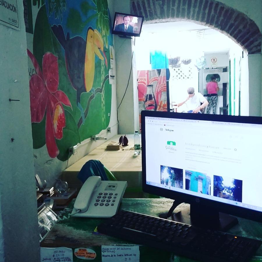 Hostel Green House Getsemani Cartagena Εξωτερικό φωτογραφία